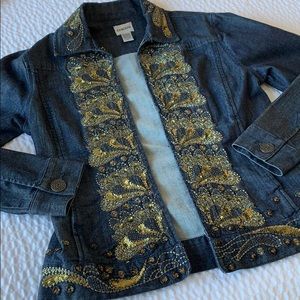 Embroidered Jean Jacket